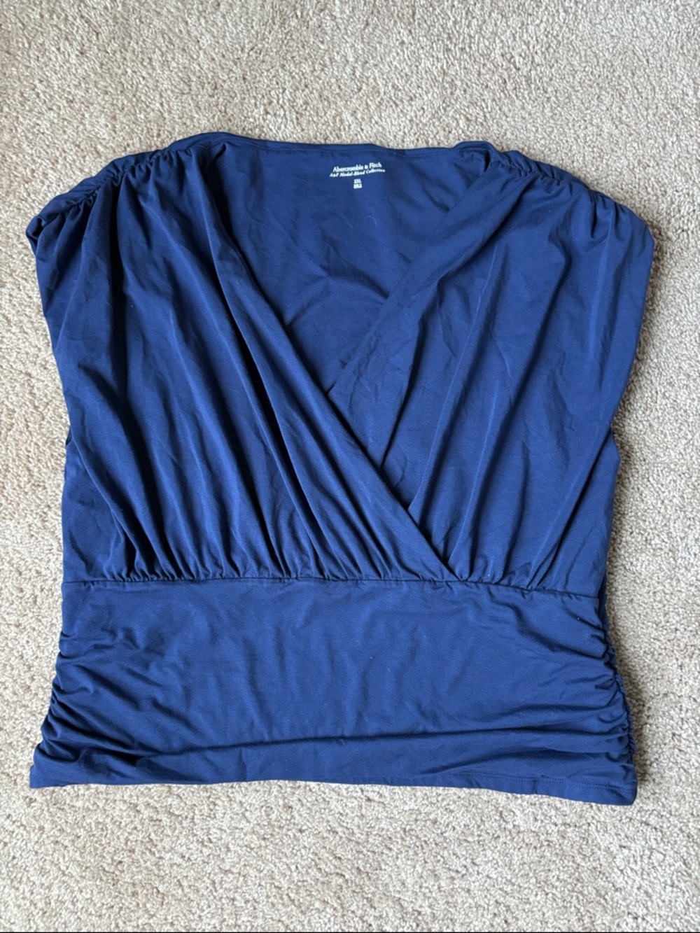 Abercrombie & Fitch Navy Wrap-Front Women's Camisole